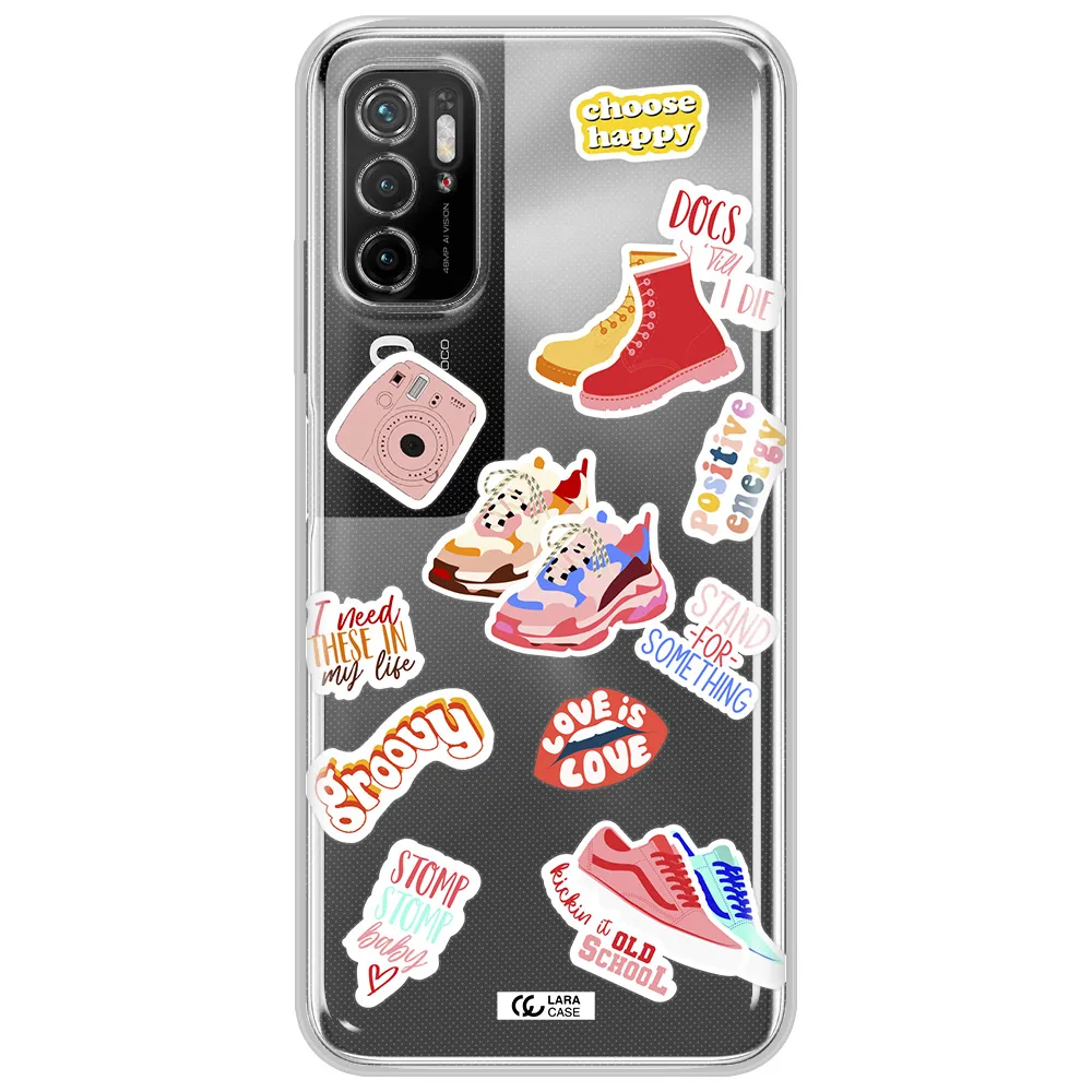 Positive Energy Xiaomi Poco M4 Pro 5G Clear Tpu Case