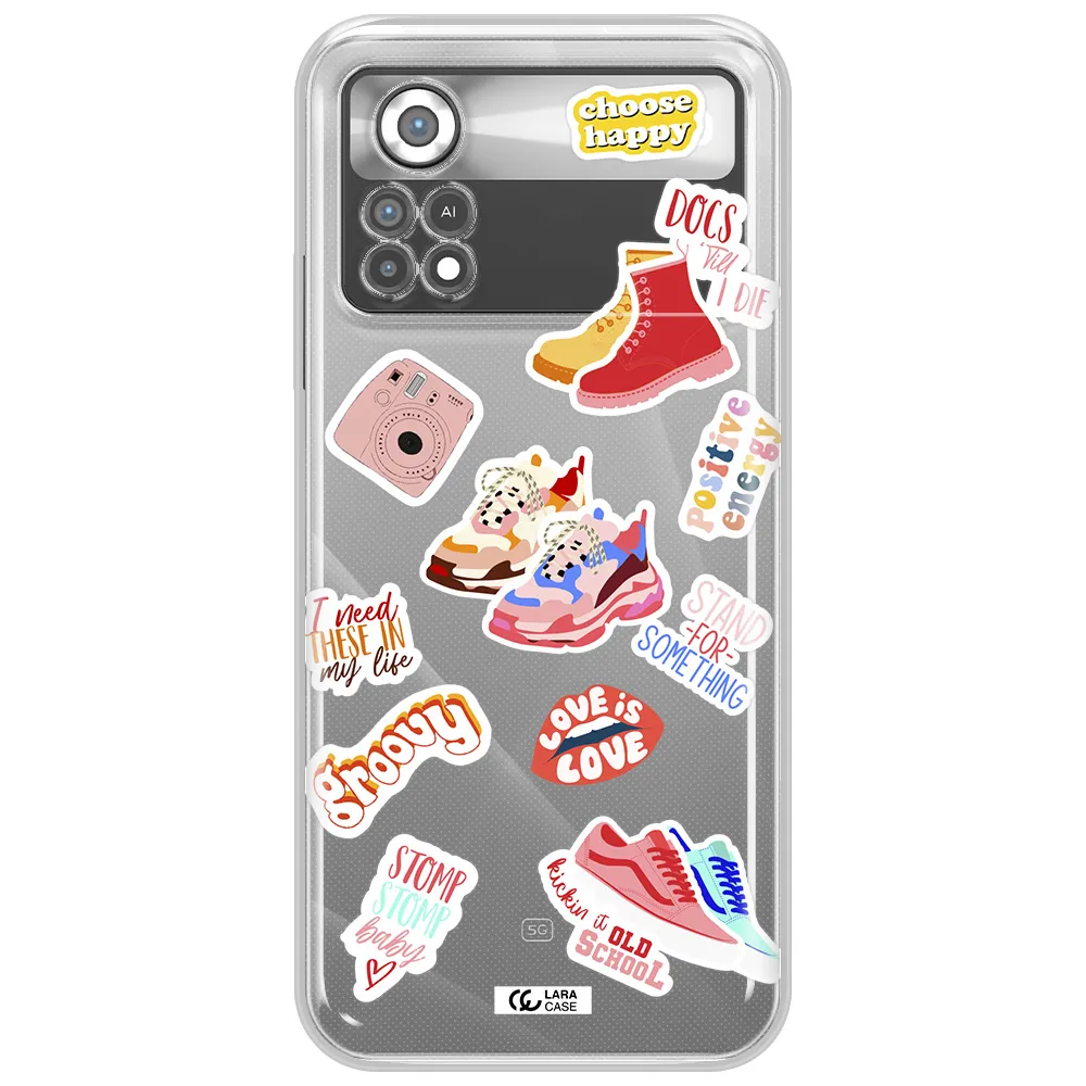 Positive Energy Xiaomi Poco X4 Pro Clear TPU Case