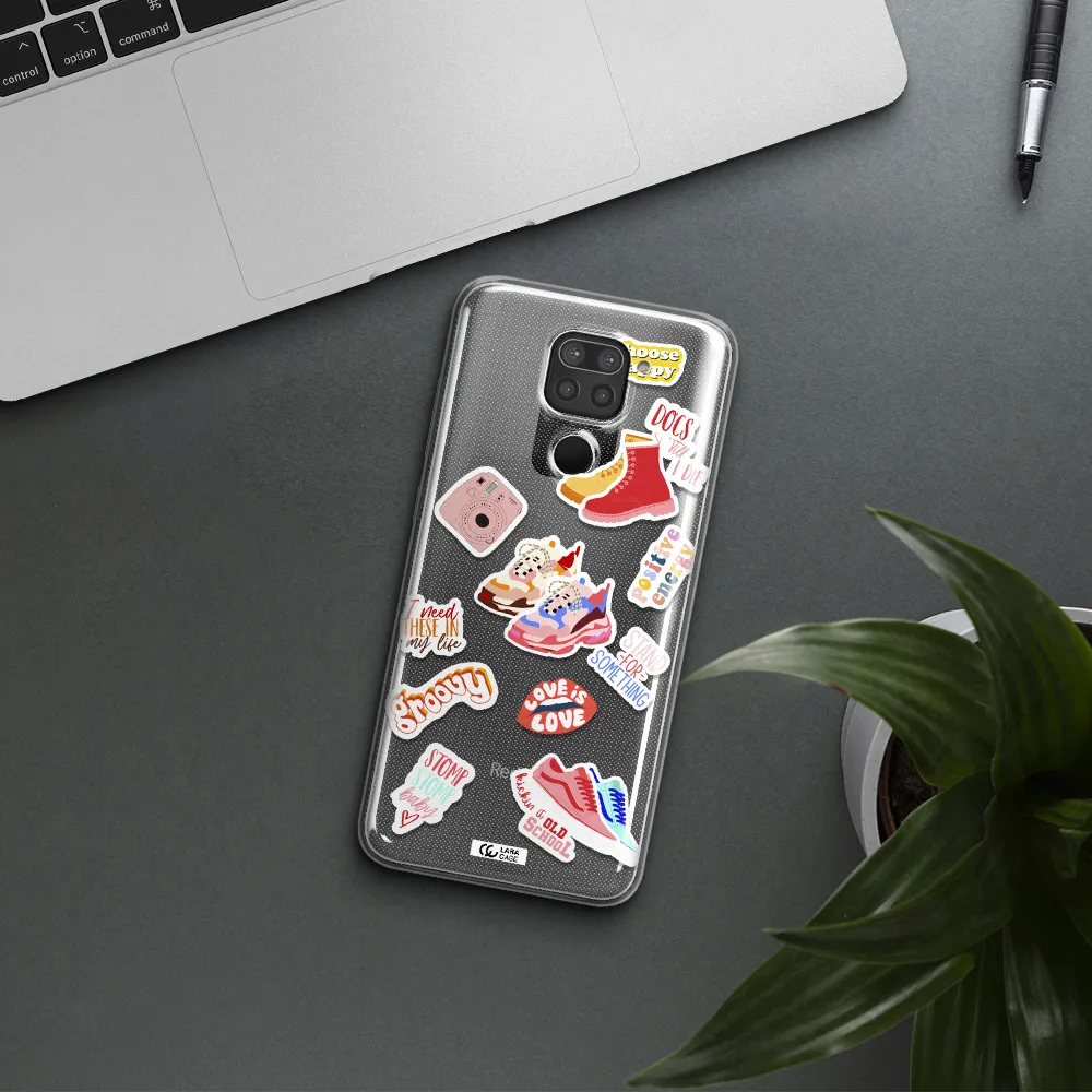 Positive Energy Xiaomi Redmi Note 9 Clear TPU Case