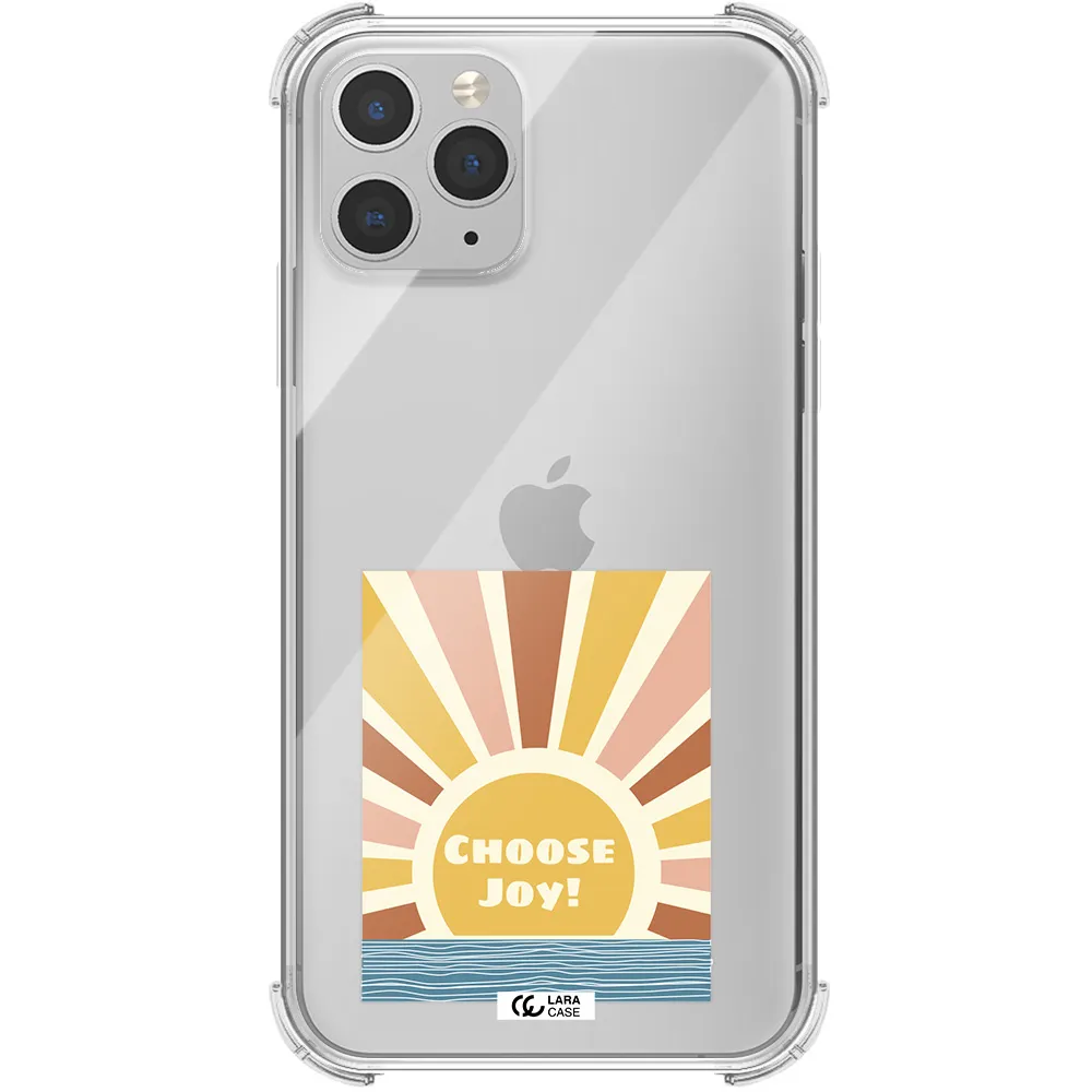 Sunshine Apple iPhone 11 pro Clear PC Case