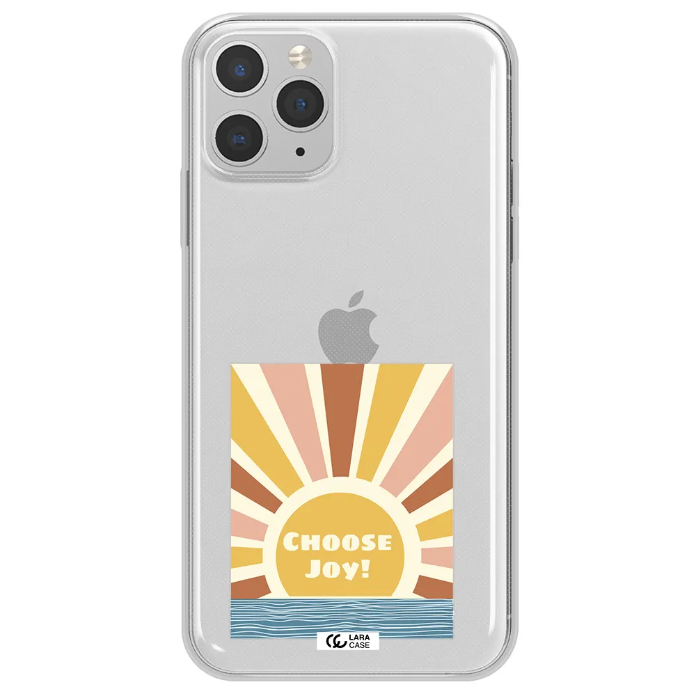 Sunshine Apple iPhone 11 pro Clear TPU Case