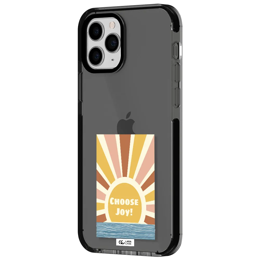 Sunshine Apple iPhone 11 pro impact Smoke Black Case