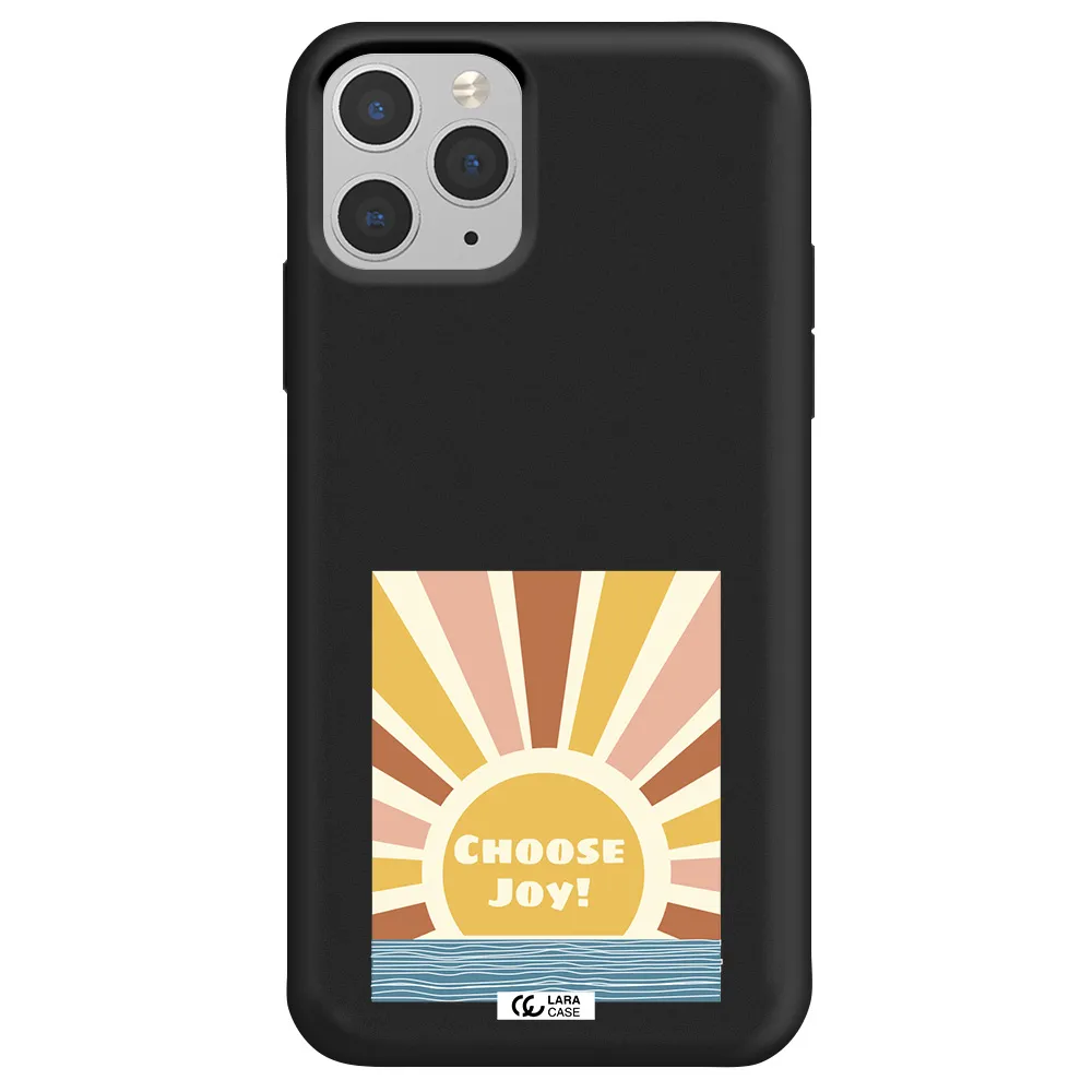Sunshine Apple iPhone 11 pro max Silicone black Case