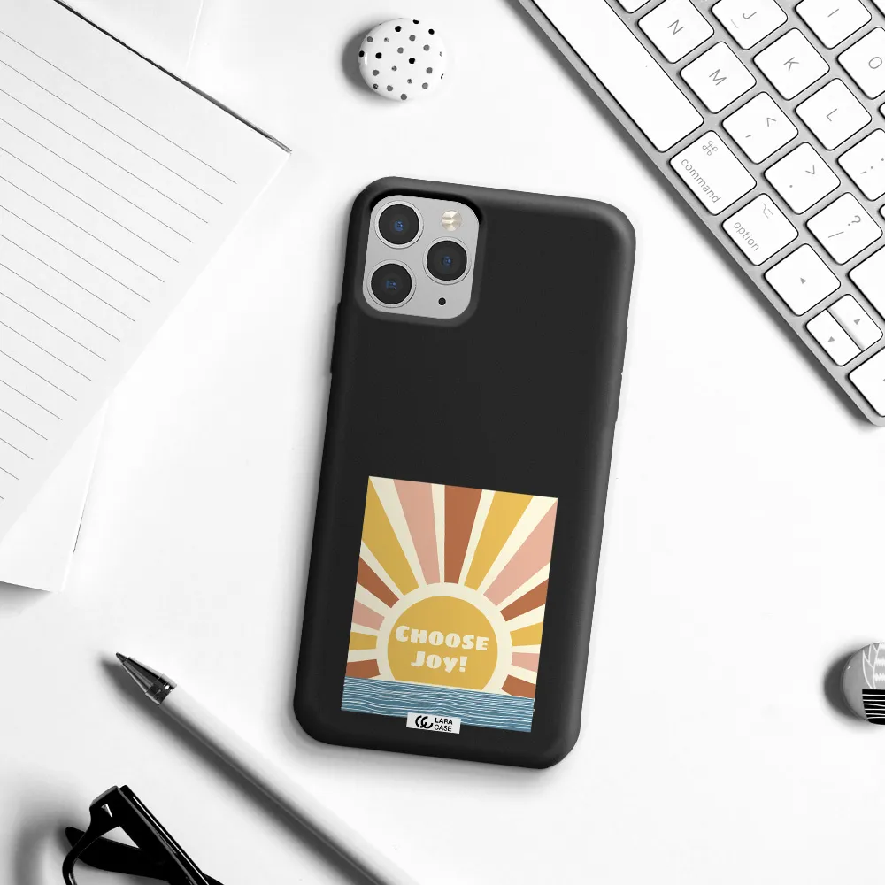 Sunshine Apple iPhone 11 pro Silicone black Case