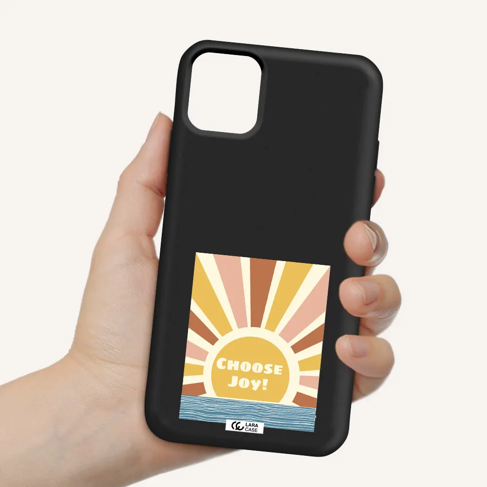Sunshine Apple iPhone 11 Silicone black Case