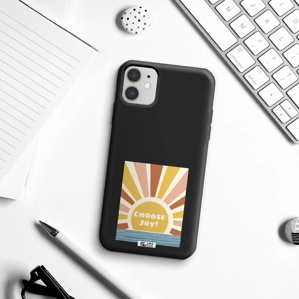 Sunshine Apple iPhone 11 Silicone black Case