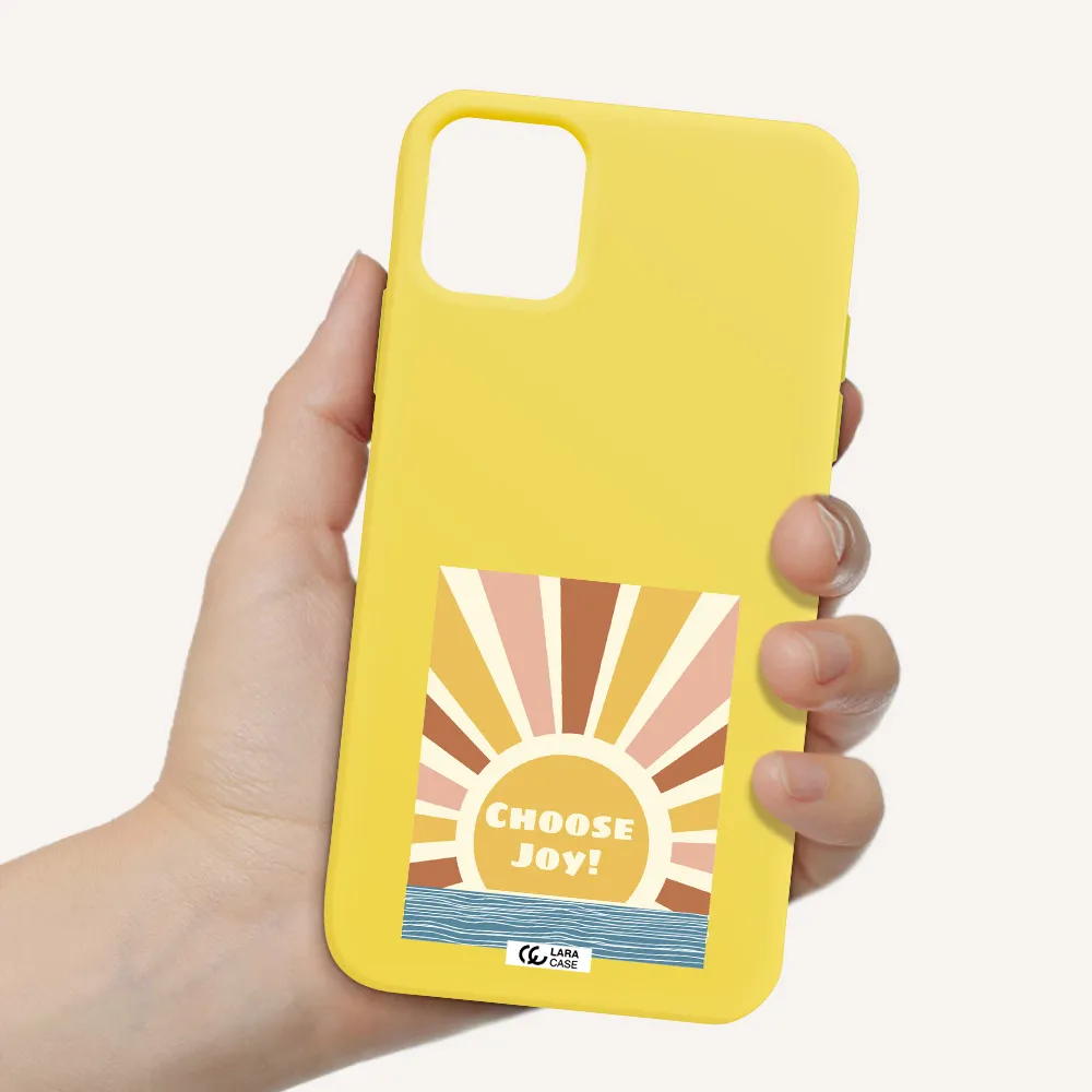Sunshine Apple iPhone 11 Silicone canary yellow Case