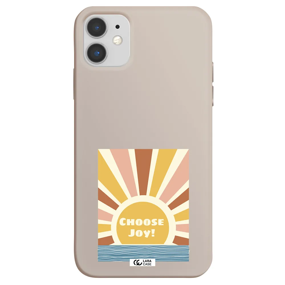 Sunshine Apple iPhone 11 Silicone Stone Case