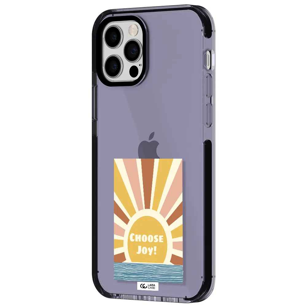 Sunshine Apple iPhone 12 pro impact Lilac Case