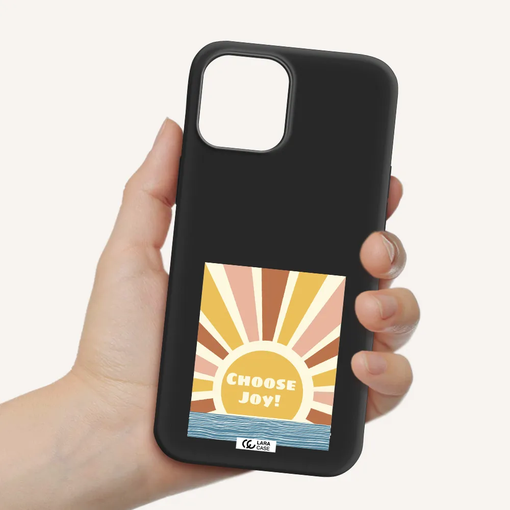 Sunshine Apple iPhone 12 pro Silicone black Case