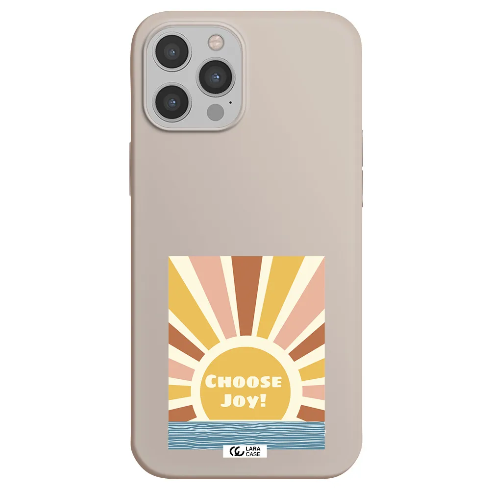 Sunshine Apple iPhone 12 pro Silicone Stone Case