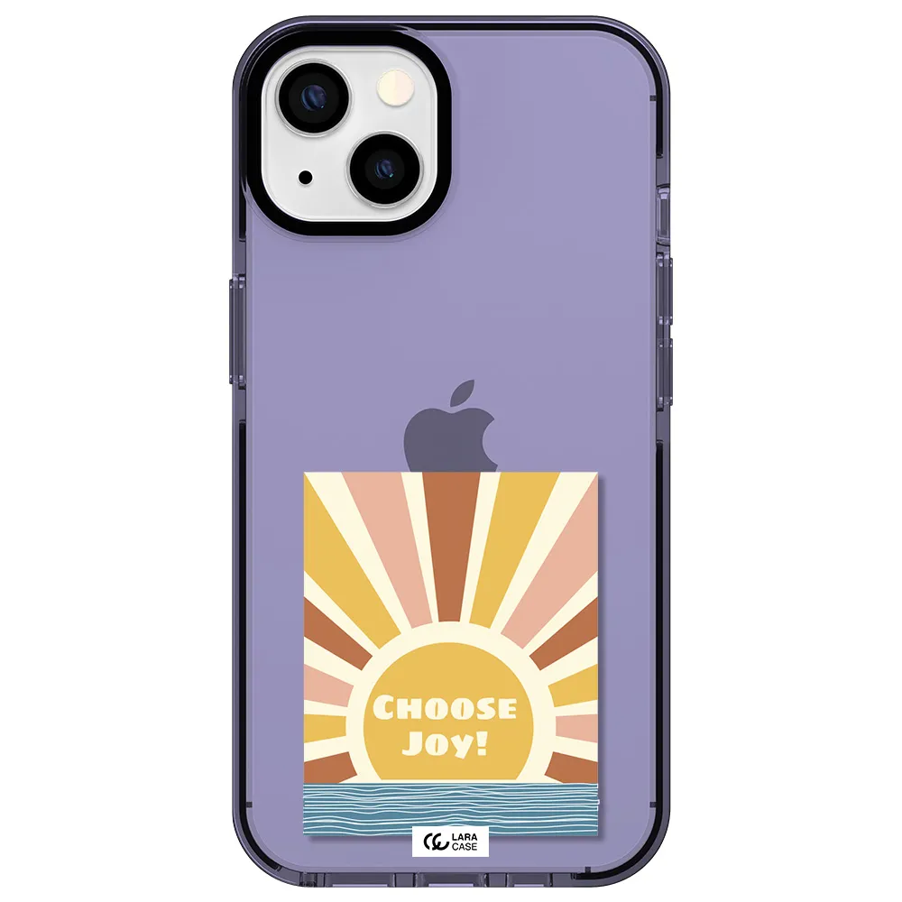 Sunshine Apple iPhone 13 impact Lilac Case