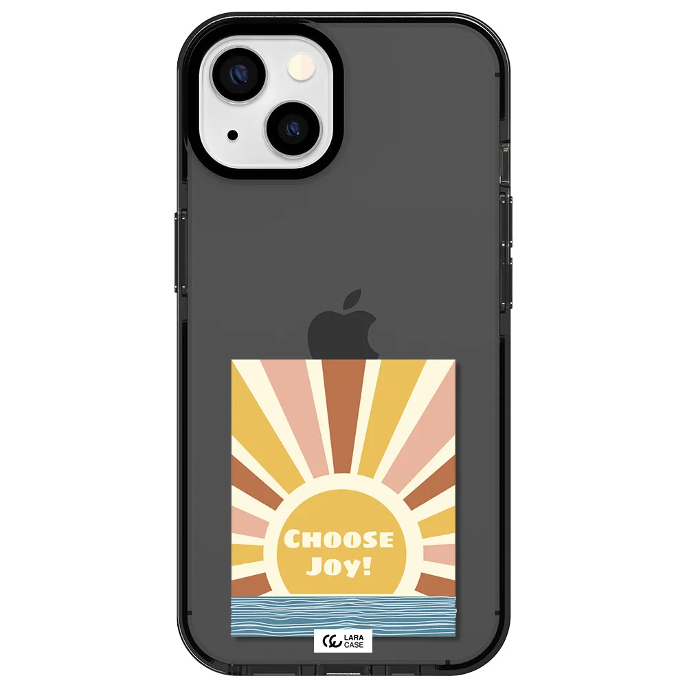 Sunshine Apple iPhone 13 impact Smoke Black Case