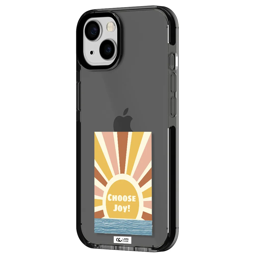 Sunshine Apple iPhone 13 impact Smoke Black Case