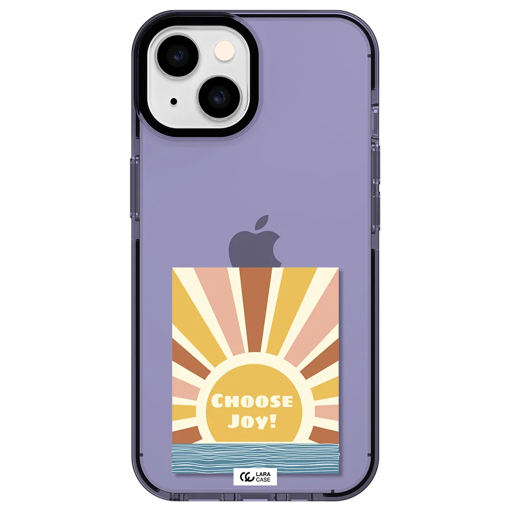 Sunshine Apple iPhone 14 impact Lilac Case
