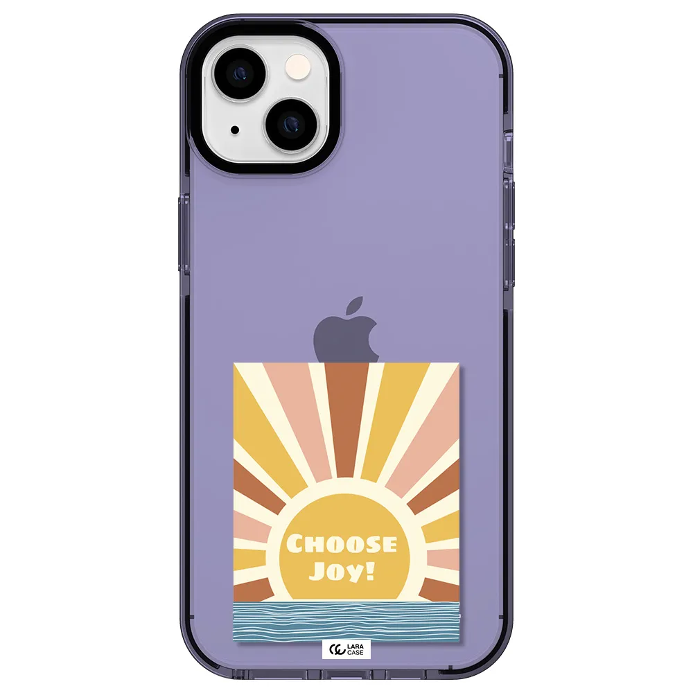Sunshine Apple iPhone 14 plus impact Lilac Case