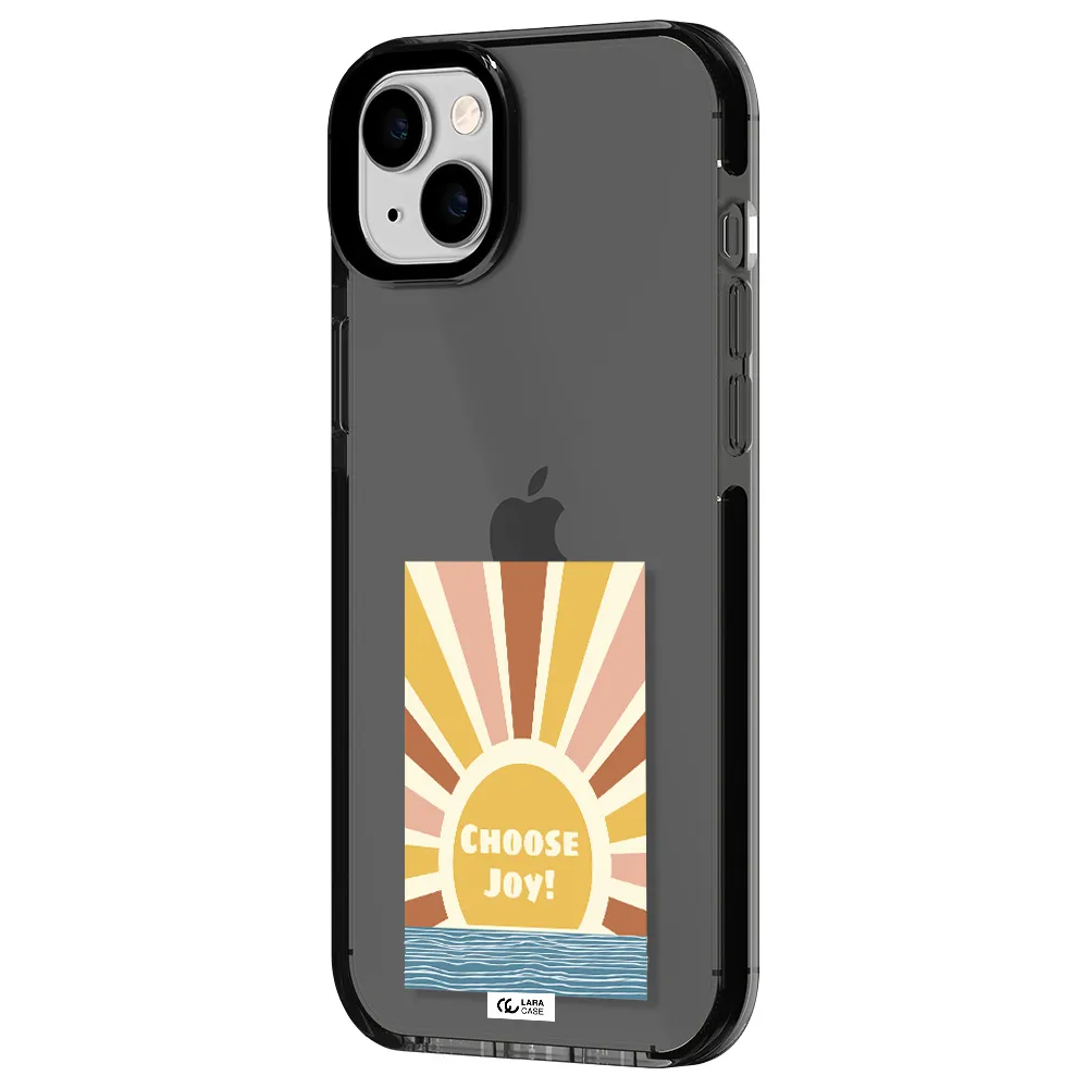 Sunshine Apple iPhone 14 plus impact Smoke Black Case