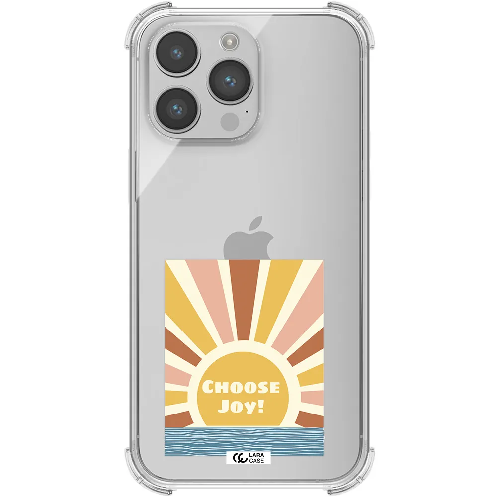 Sunshine Apple iPhone 14 pro Clear PC Case
