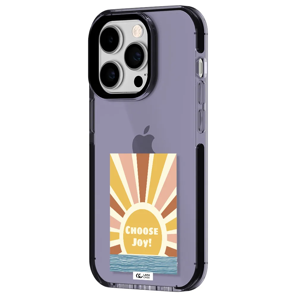 Sunshine Apple iPhone 14 pro impact Lilac Case