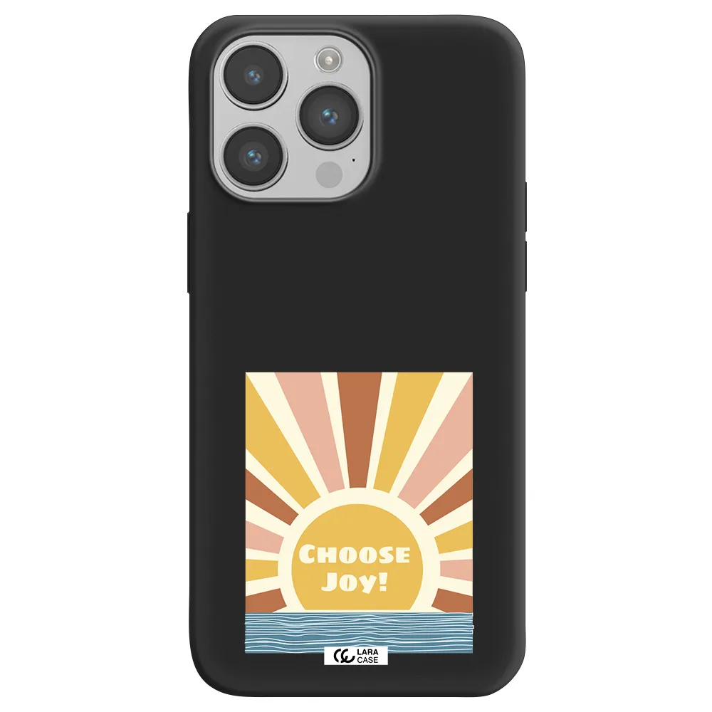 Sunshine Apple iPhone 14 pro Silicone black Case