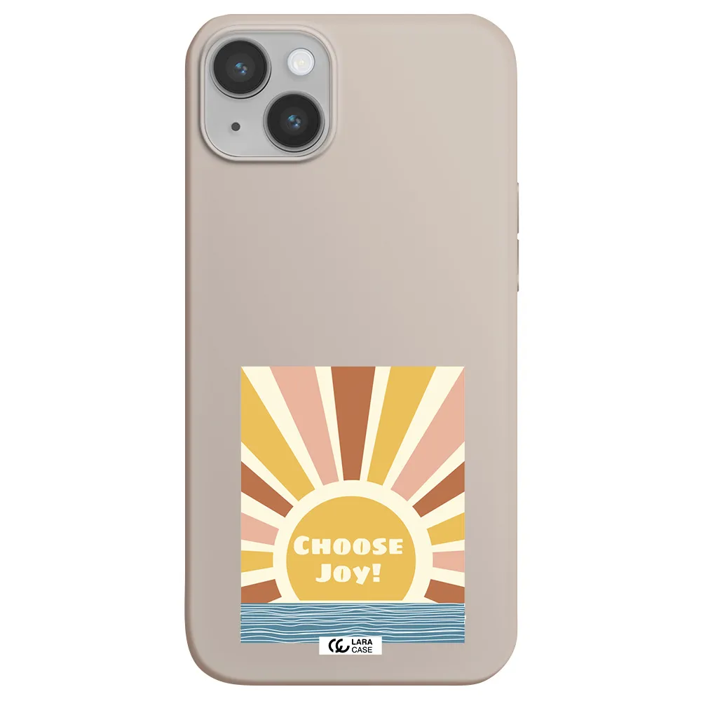 Sunshine Apple iPhone 14 Silicone Stone Case