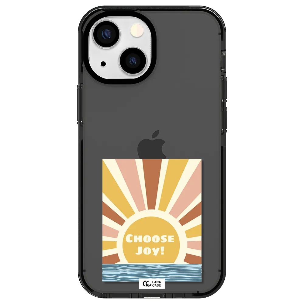 Sunshine Apple iPhone 15 impact Smoke Black Case