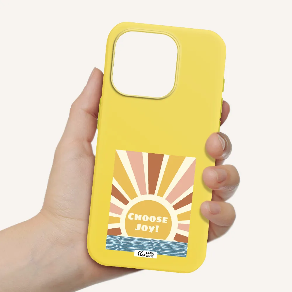 Sunshine Apple Iphone 15 Pro Silicone Canary Yellow Case