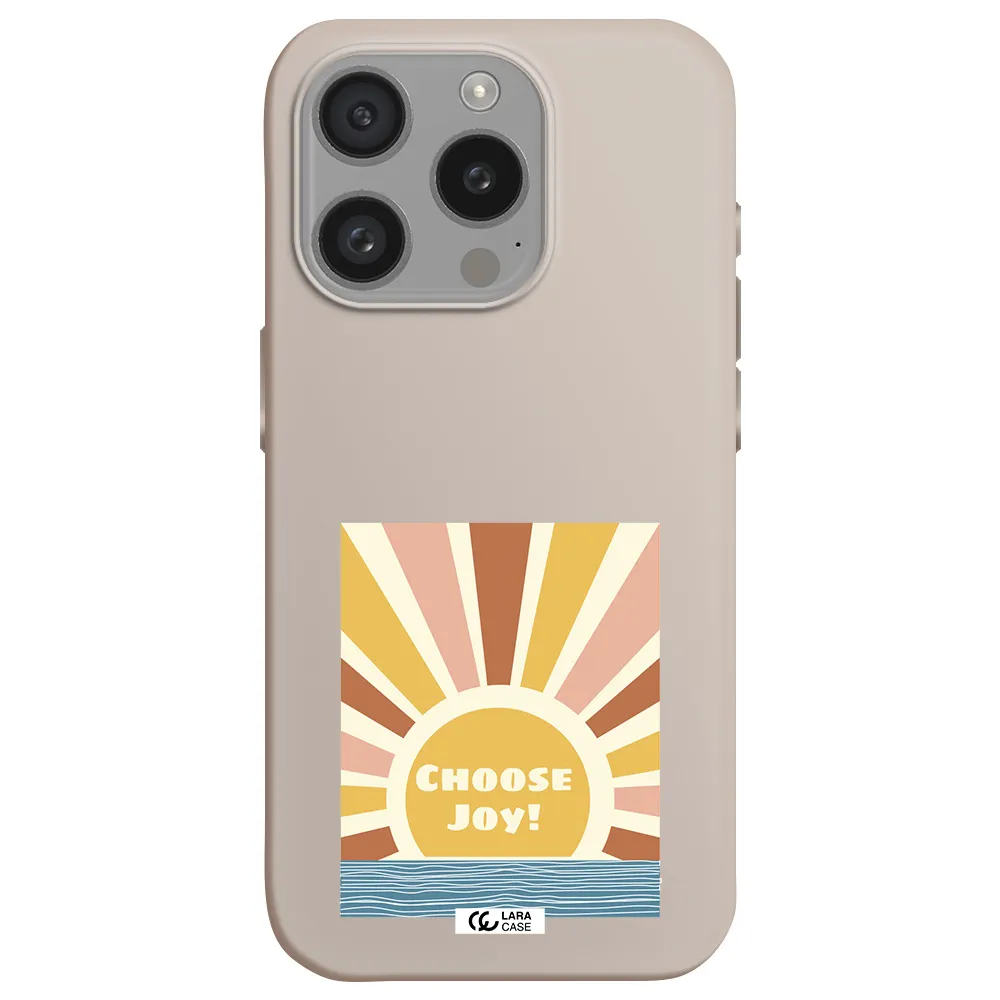 Sunshine Apple Iphone 15 Pro Silicone Stone Case