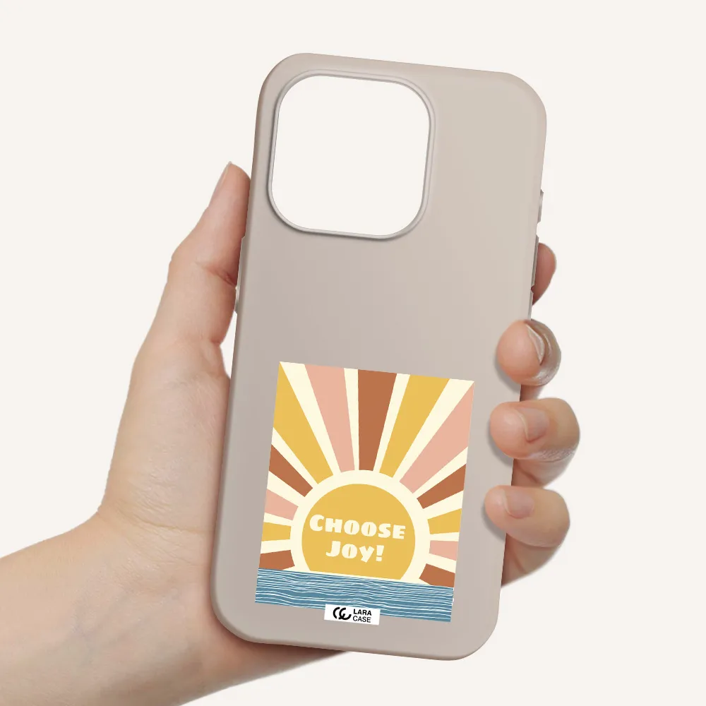 Sunshine Apple Iphone 15 Pro Silicone Stone Case