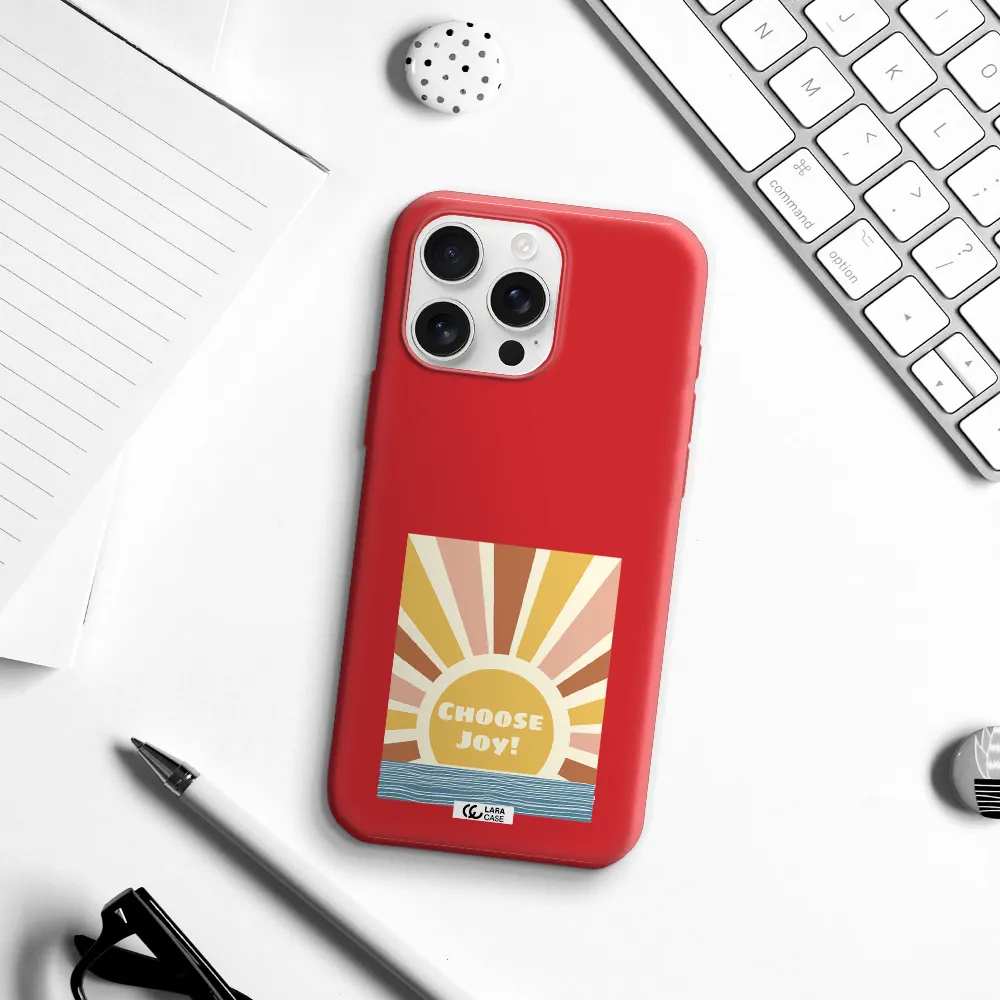 Sunshine Apple Iphone 16 Pro Max Silicone Stone Case