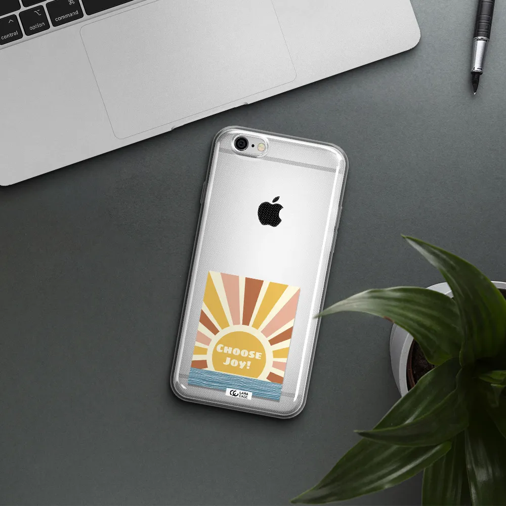 Sunshine Apple iPhone 6 plus Clear TPU Case