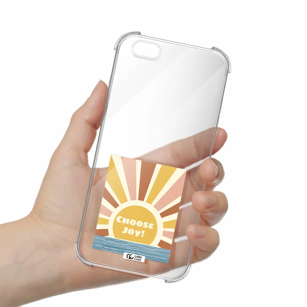 Sunshine Apple iPhone 6 s plus Clear PC Case