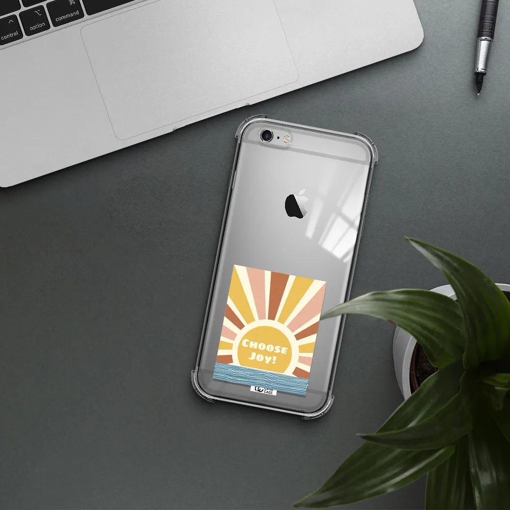 Sunshine Apple iPhone 6 s plus Clear PC Case