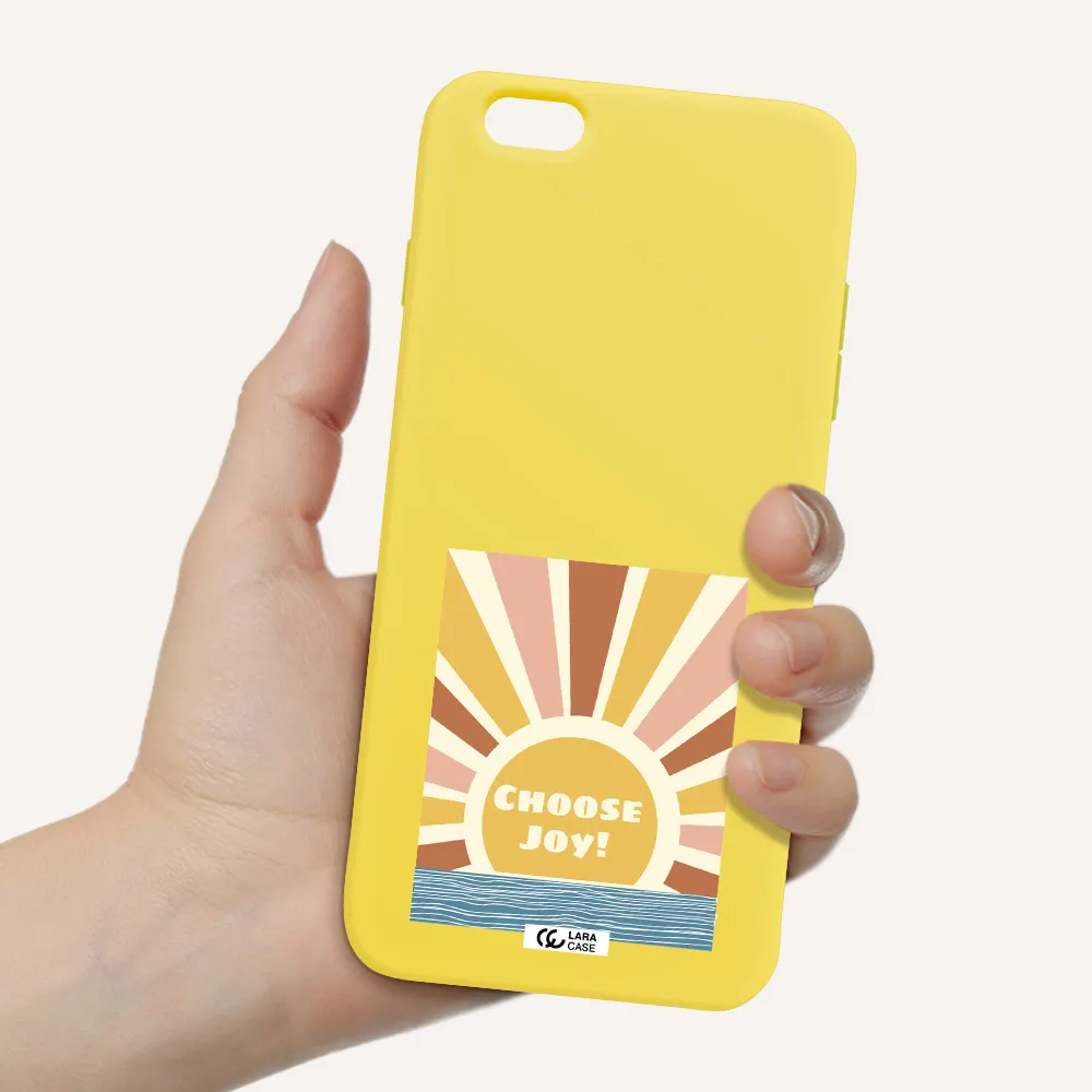 Sunshine Apple iPhone 6S Silicone canary yellow Case