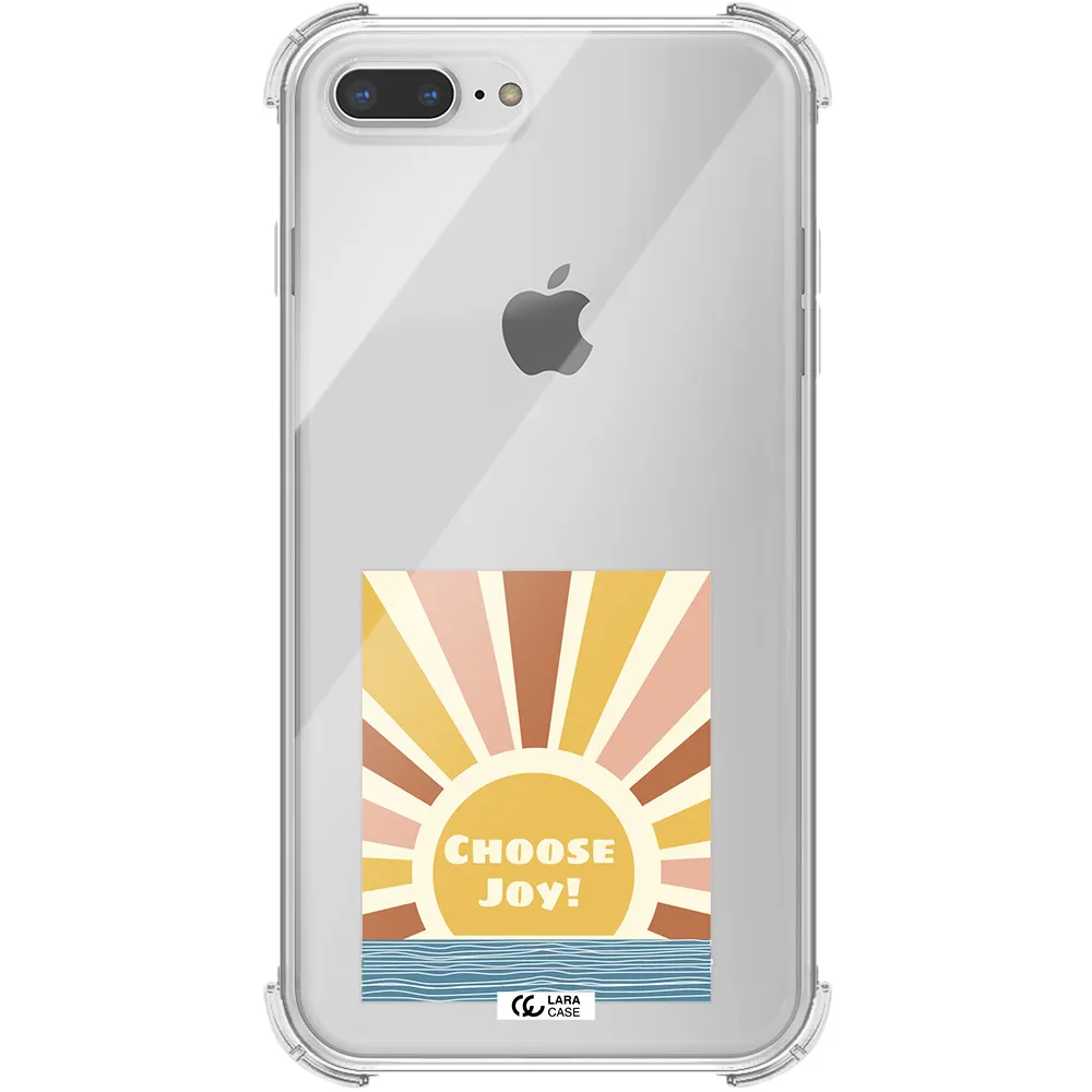 Sunshine Apple iPhone 7 plus Clear PC Case
