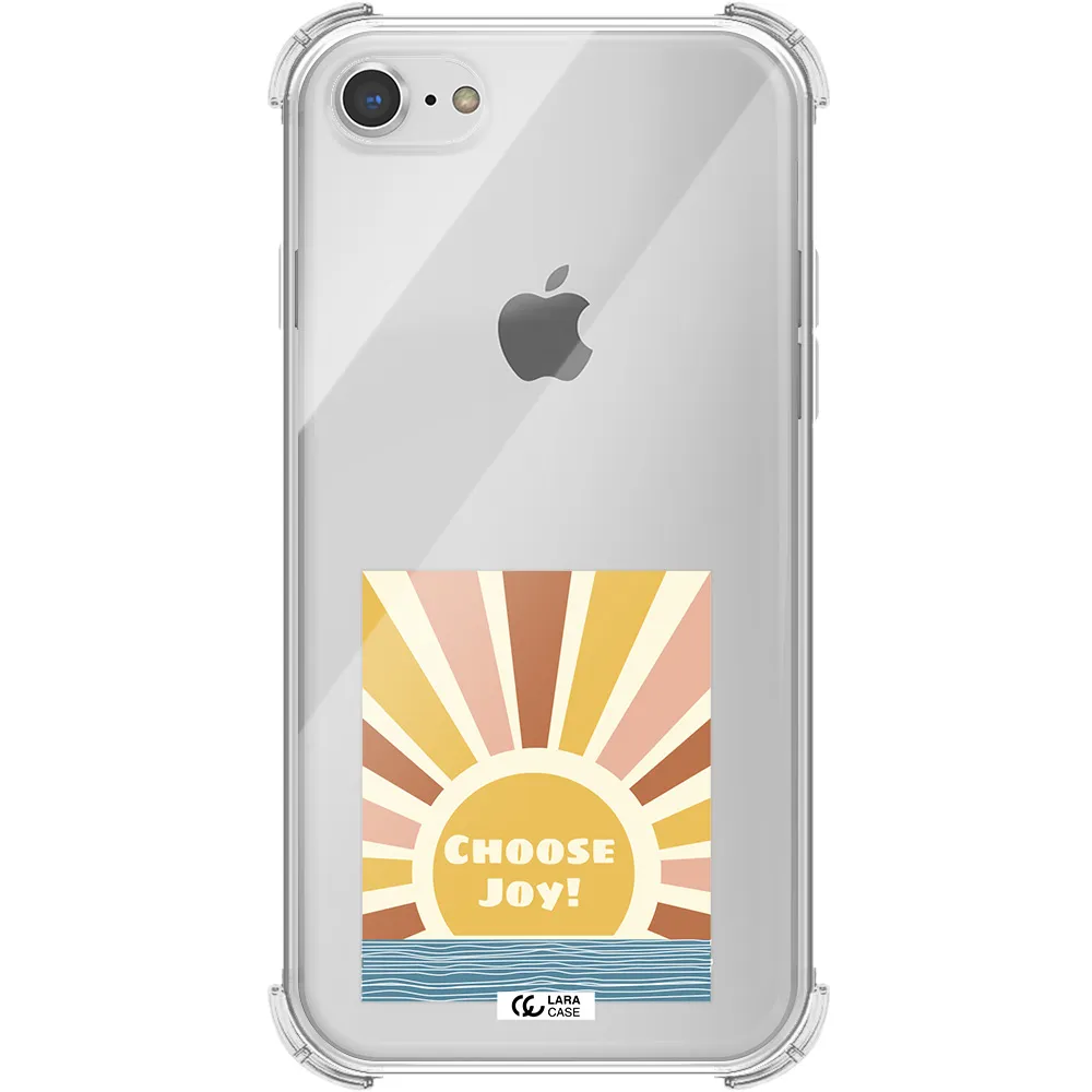Sunshine Apple iPhone 8 Clear PC Case