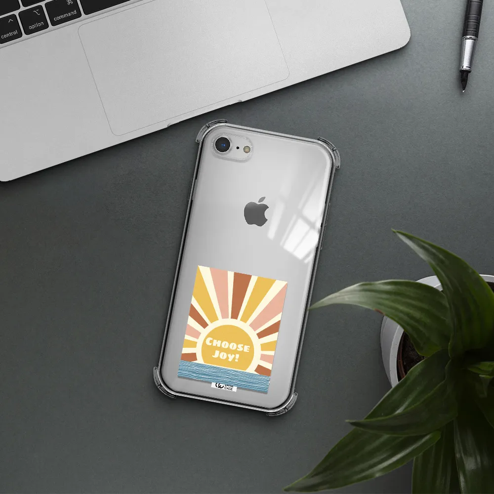 Sunshine Apple iPhone 8 Clear PC Case