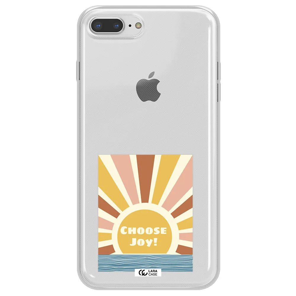 Sunshine Apple iPhone 8 plus Clear TPU Case