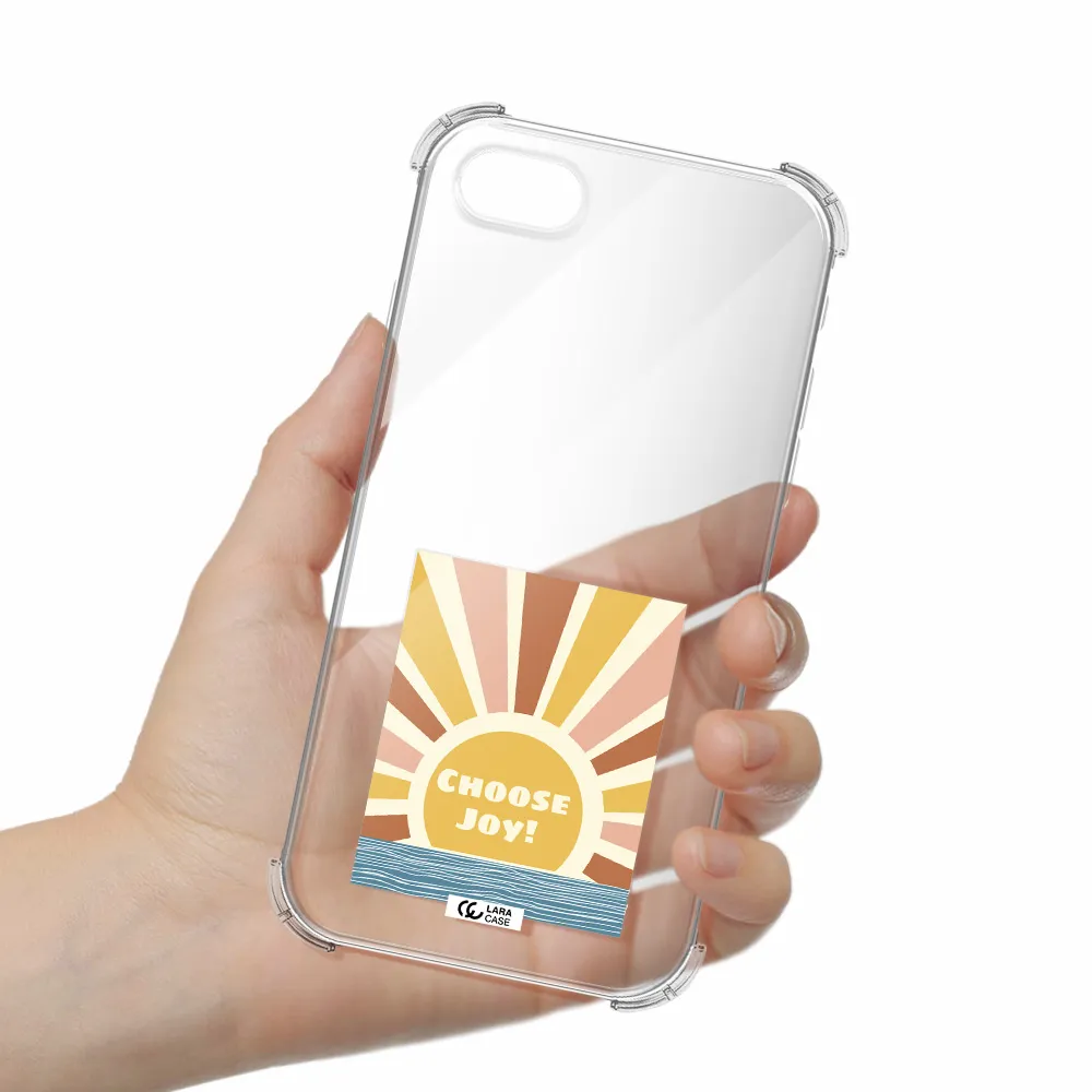 Sunshine Apple iPhone se 2020 Clear PC Case