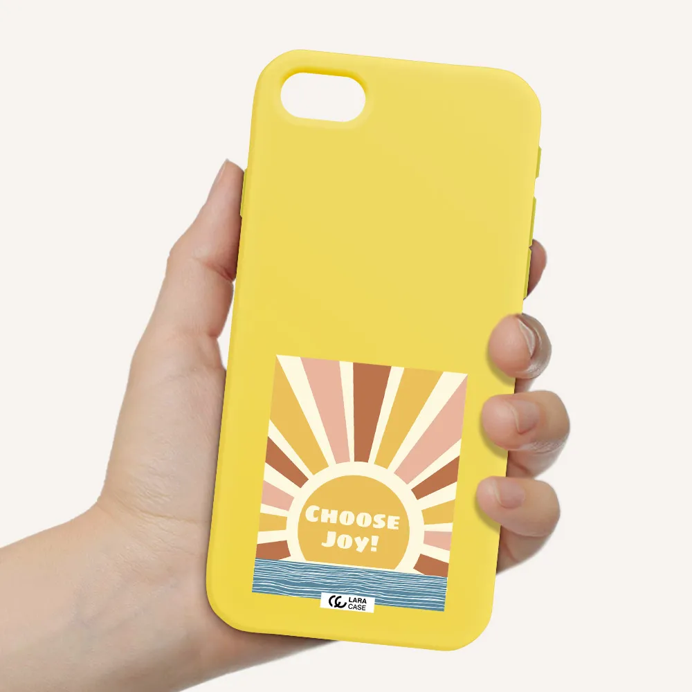 Sunshine Apple iPhone se 2020 Silicone canary yellow Case
