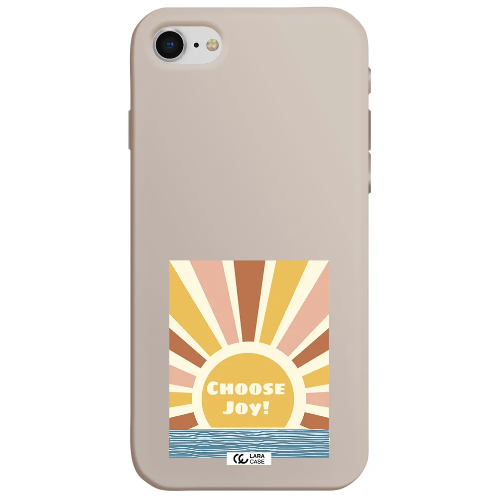 Sunshine Apple iPhone se 2020 Silicone Stone Case