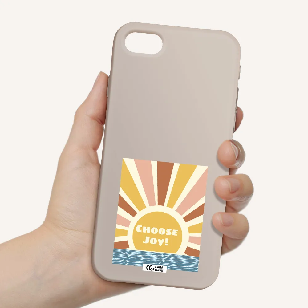 Sunshine Apple iPhone se 2020 Silicone Stone Case