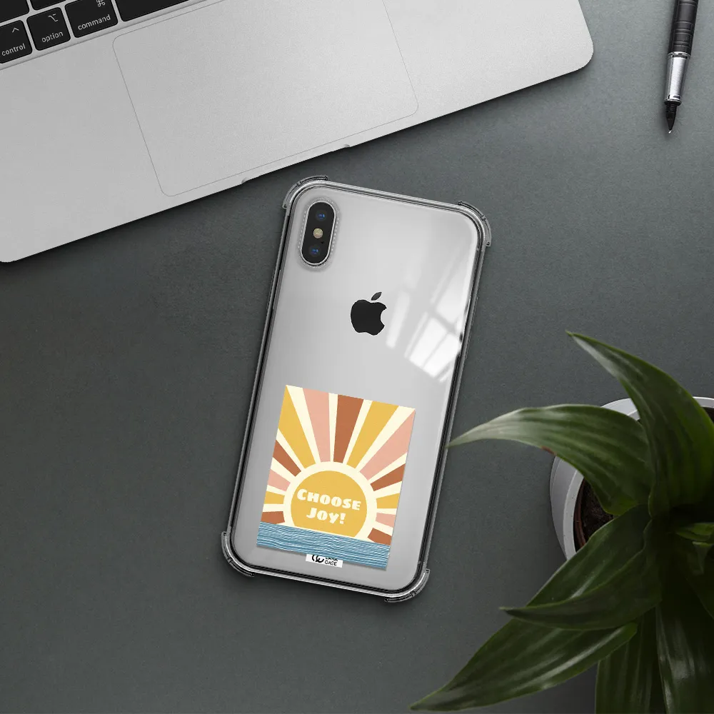 Sunshine Apple iPhone X Clear PC Case