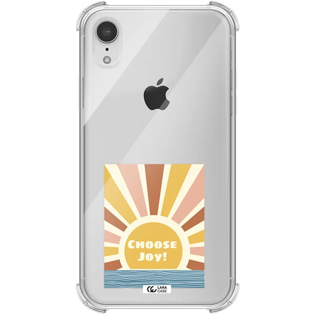 Sunshine Apple iPhone XR Clear PC Case