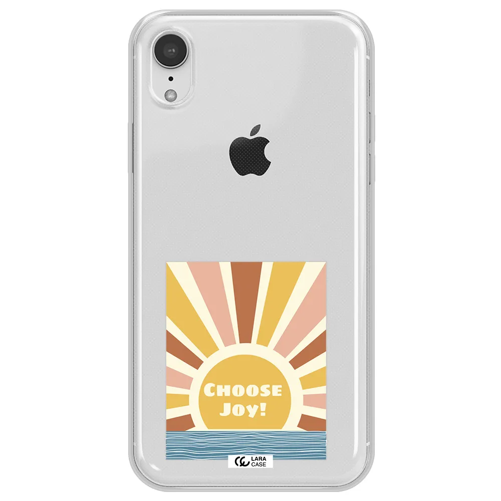 Sunshine Apple iPhone XR Clear TPU Case