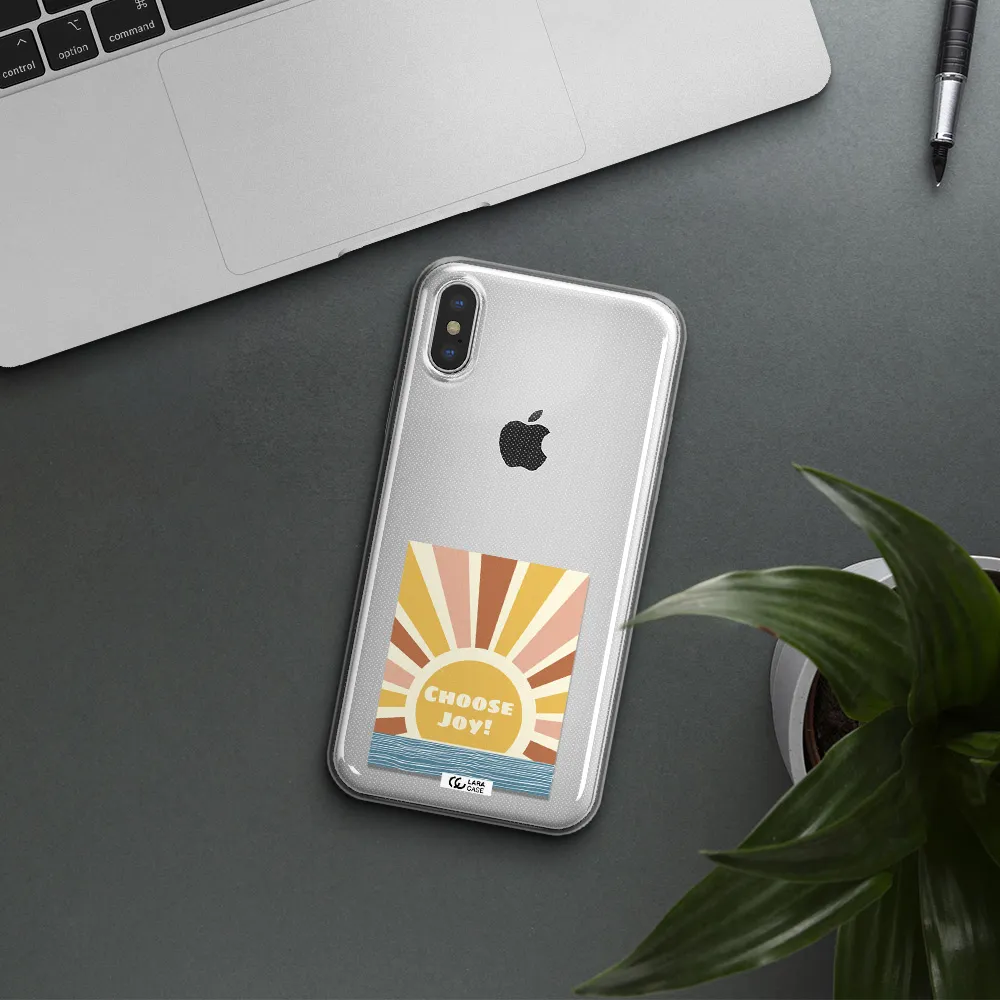 Sunshine Apple iPhone XS Clear TPU Case