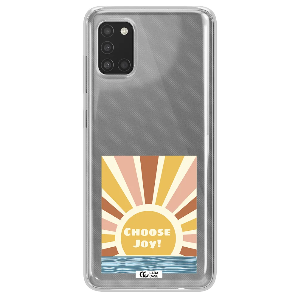 Sunshine Samsung A31 Clear TPU Case