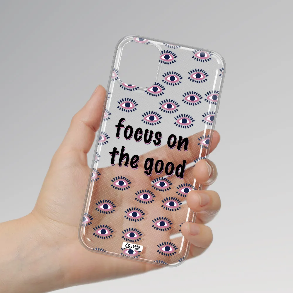 Focus On The Good Apple iPhone 11 Clear TPU Case