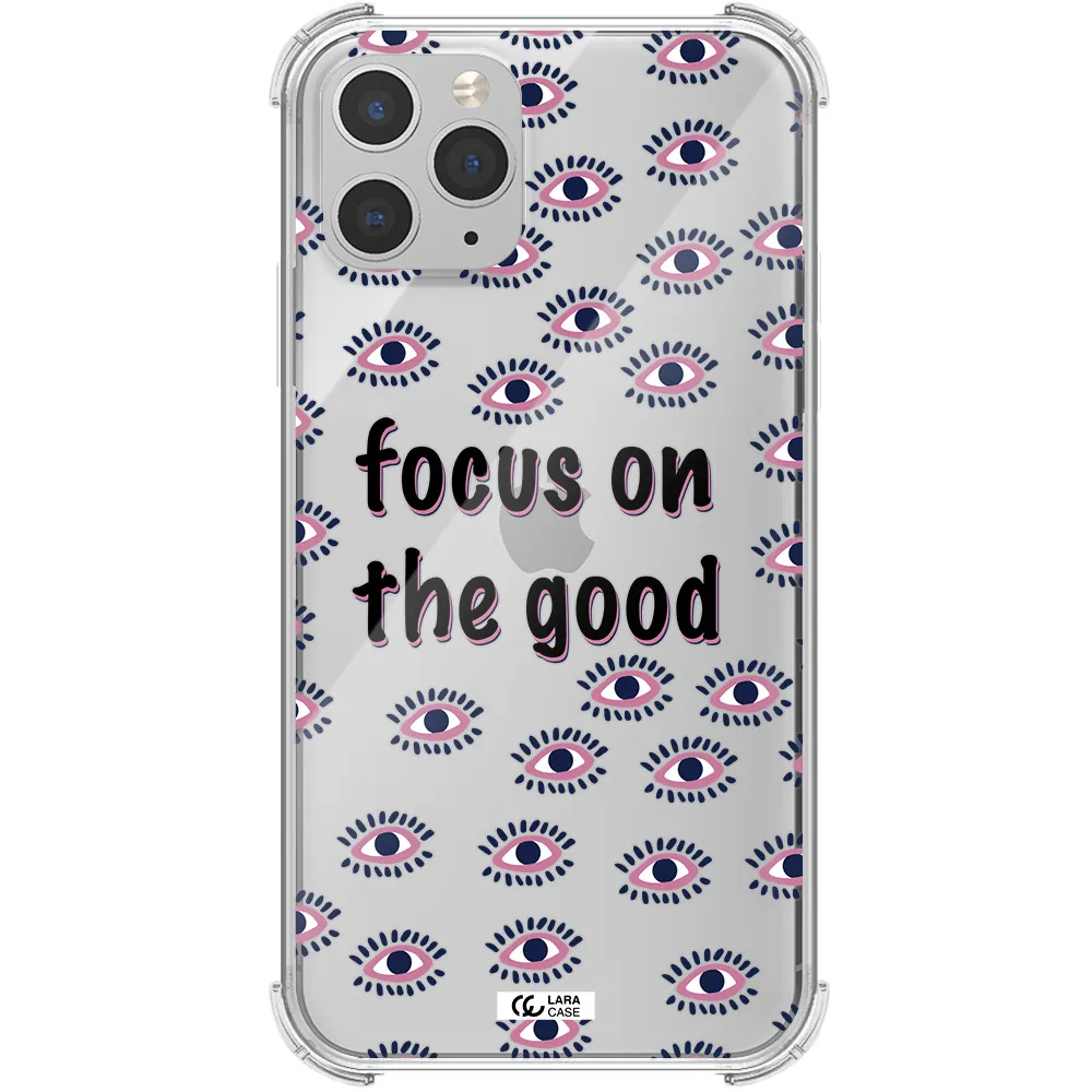 Focus On The Good Apple iPhone 11 pro Clear PC Case