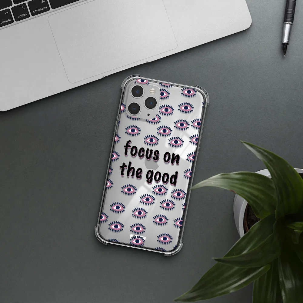 Focus On The Good Apple iPhone 11 pro Clear PC Case